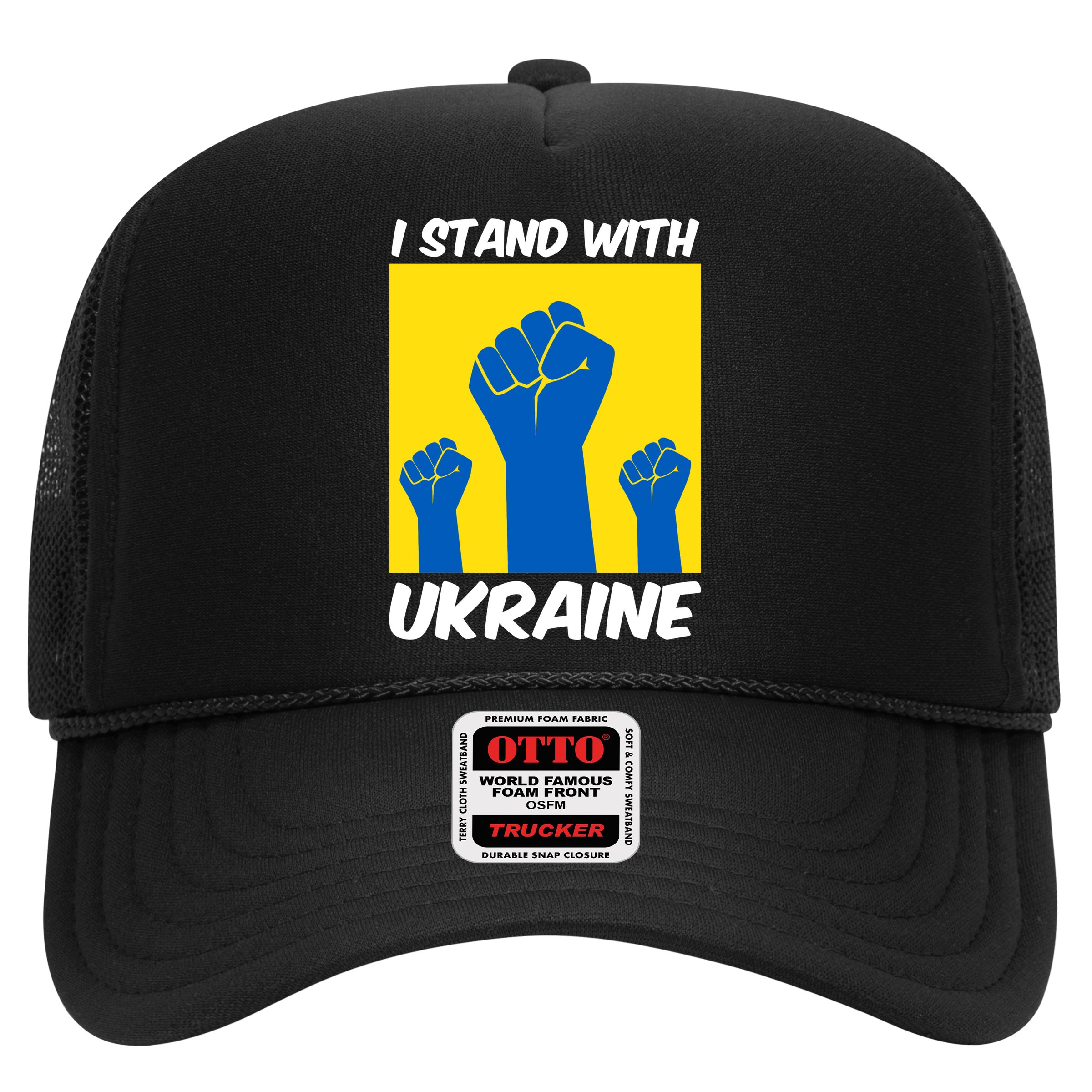 I Stand With Ukraine Fist Hat