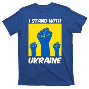 I Stand With Ukraine Fist T-Shirt