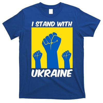 I Stand With Ukraine Fist T-Shirt