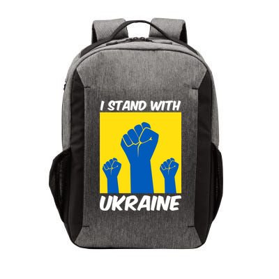 I Stand With Ukraine Fist Vector Backpack