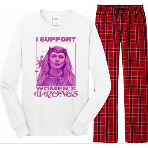 I Support Women’s Wrongs Long Sleeve Pajama Set