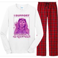 I Support Women’s Wrongs Long Sleeve Pajama Set