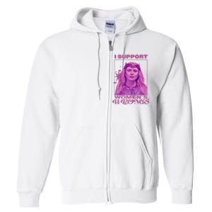 I Support Women’s Wrongs Full Zip Hoodie