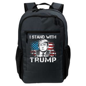 I Stand With Trump Pro Trump Supporter Free Trump Daily Commute Backpack