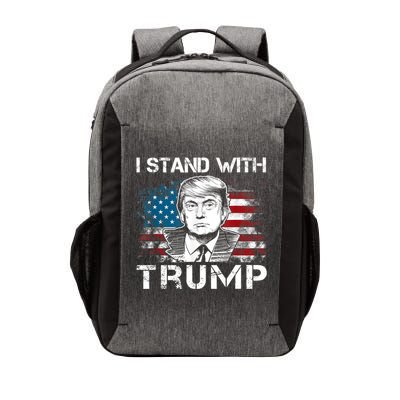 I Stand With Trump Pro Trump Supporter Free Trump Vector Backpack