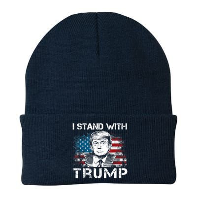I Stand With Trump Pro Trump Supporter Free Trump Beanie