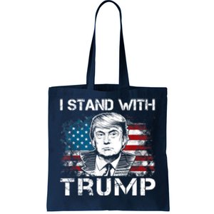 I Stand With Trump Pro Trump Supporter Free Trump Tote Bag