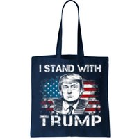 I Stand With Trump Pro Trump Supporter Free Trump Tote Bag