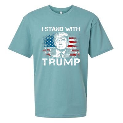 I Stand With Trump Pro Trump Supporter Free Trump Sueded Cloud Jersey T-Shirt