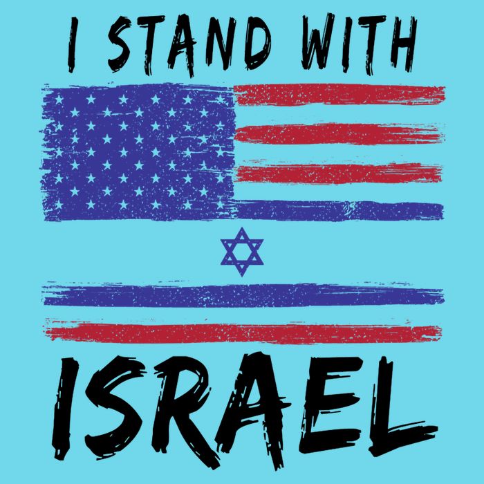 I Stand With Israel Support Israel Poster