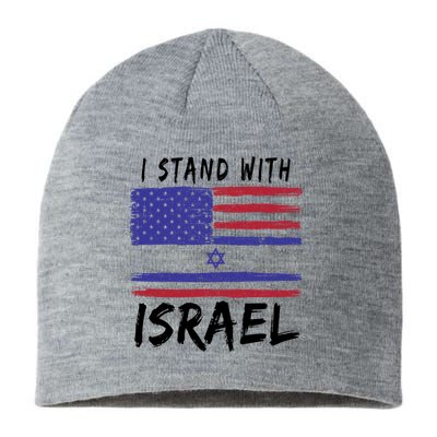 I Stand With Israel Support Israel Sustainable Beanie
