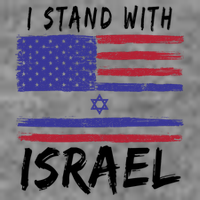 I Stand With Israel Support Israel Tall Sweatshirt