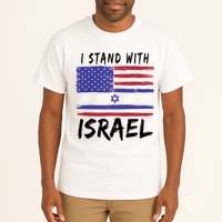 I Stand With Israel Support Israel Tall T-Shirt