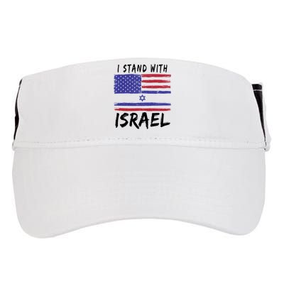 I Stand With Israel Support Israel Adult Drive Performance Visor