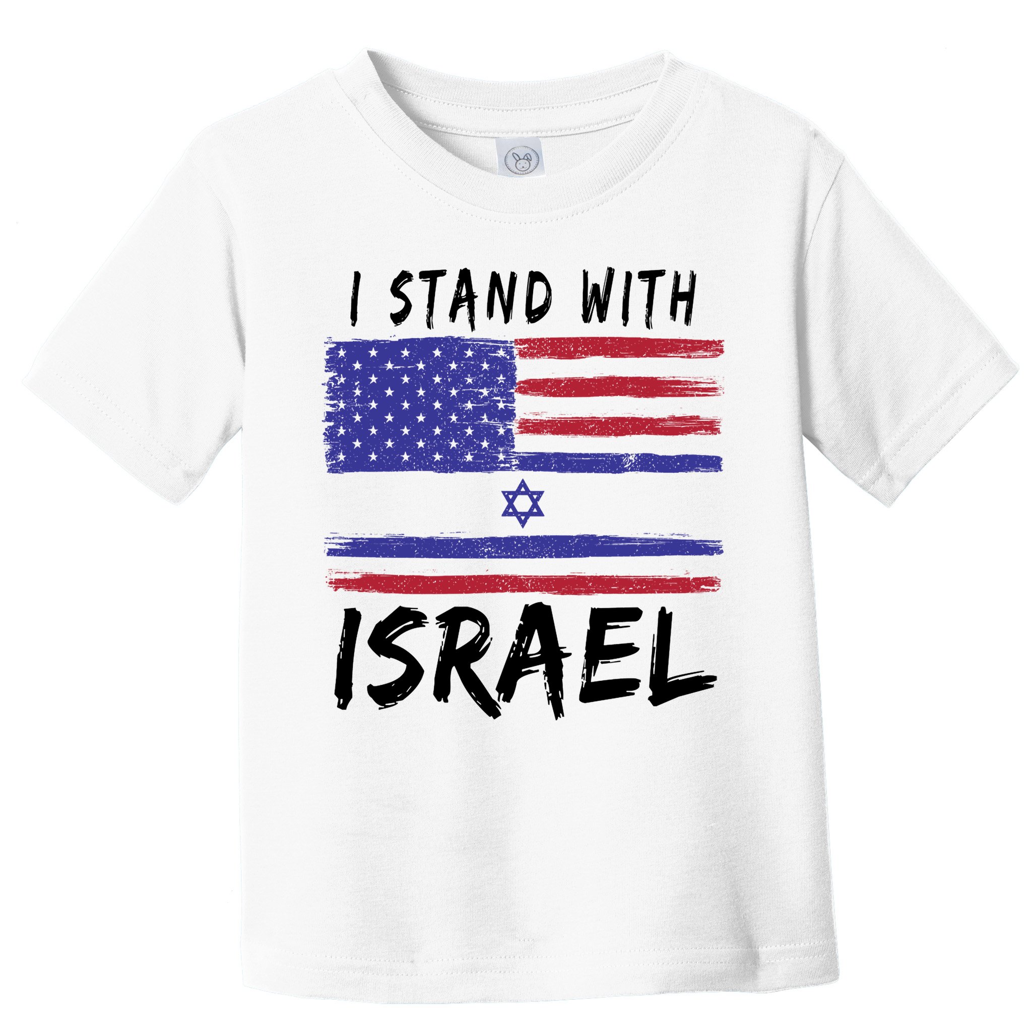 I Stand With Israel Support Israel Toddler T-Shirt