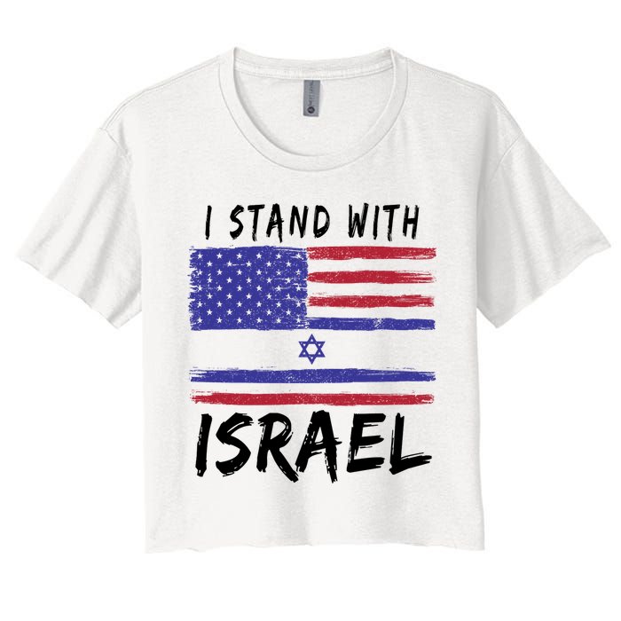 I Stand With Israel Support Israel Crop Top