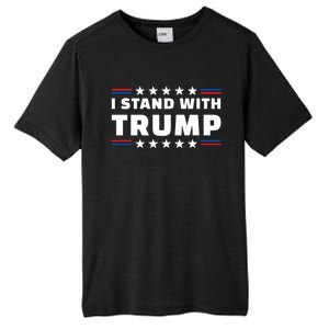 I Stand With Trump Cool Gift Tall Fusion ChromaSoft Performance T-Shirt