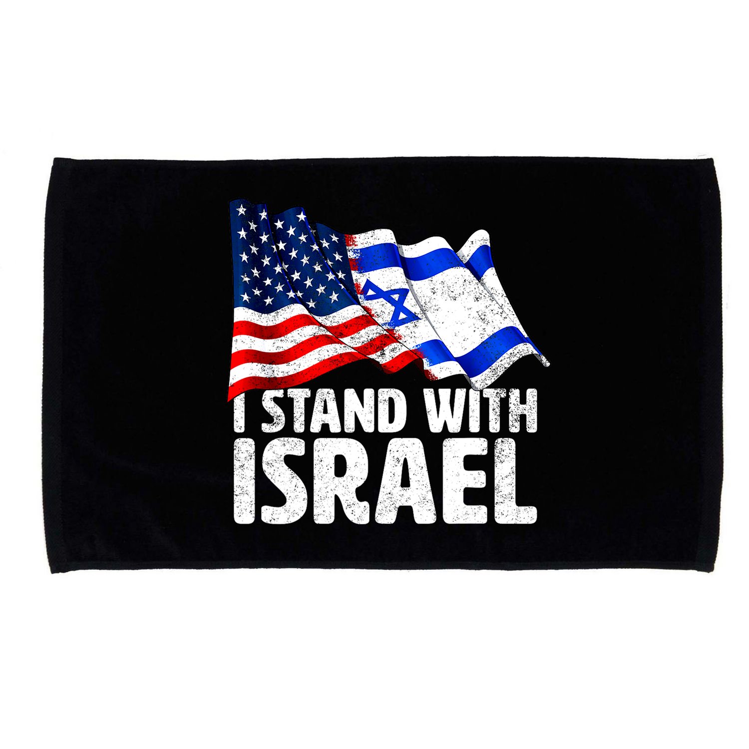 I Stand With Israel Israeli Pray For Israel Microfiber Hand Towel