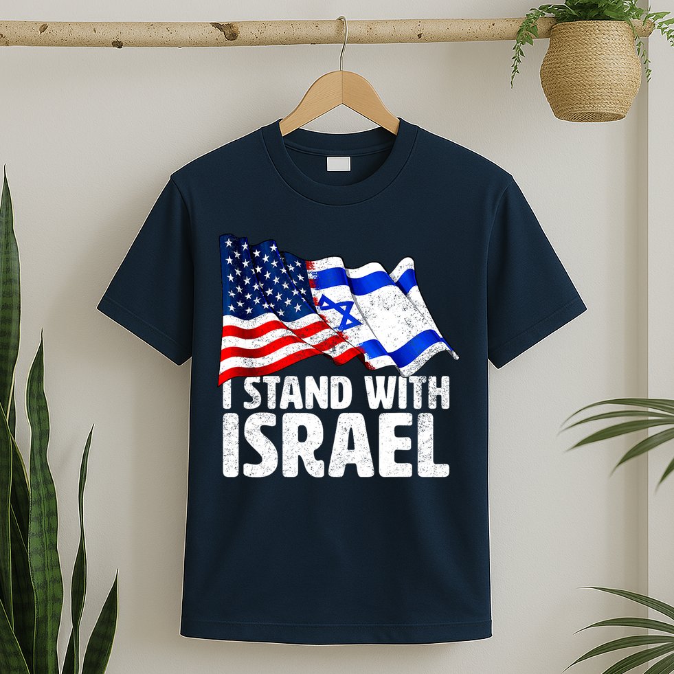 I Stand With Israel Israeli Pray For Israel T-Shirt
