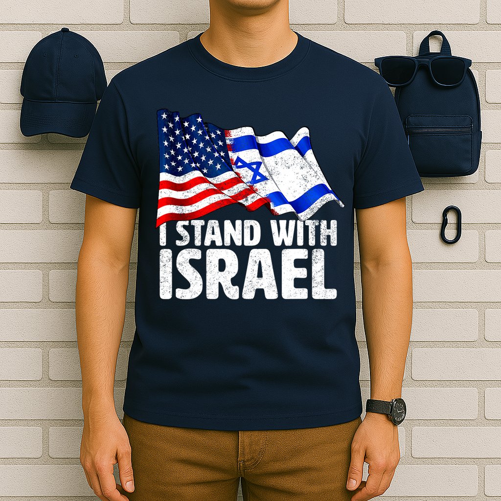 I Stand With Israel Israeli Pray For Israel T-Shirt