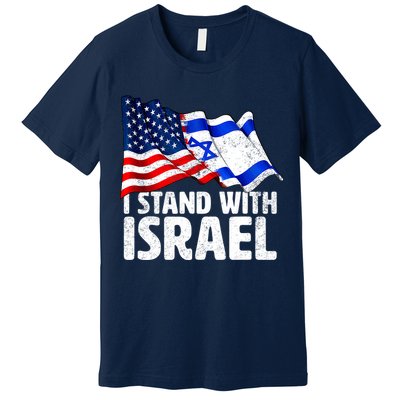 I Stand With Israel Israeli Pray For Israel Premium T-Shirt