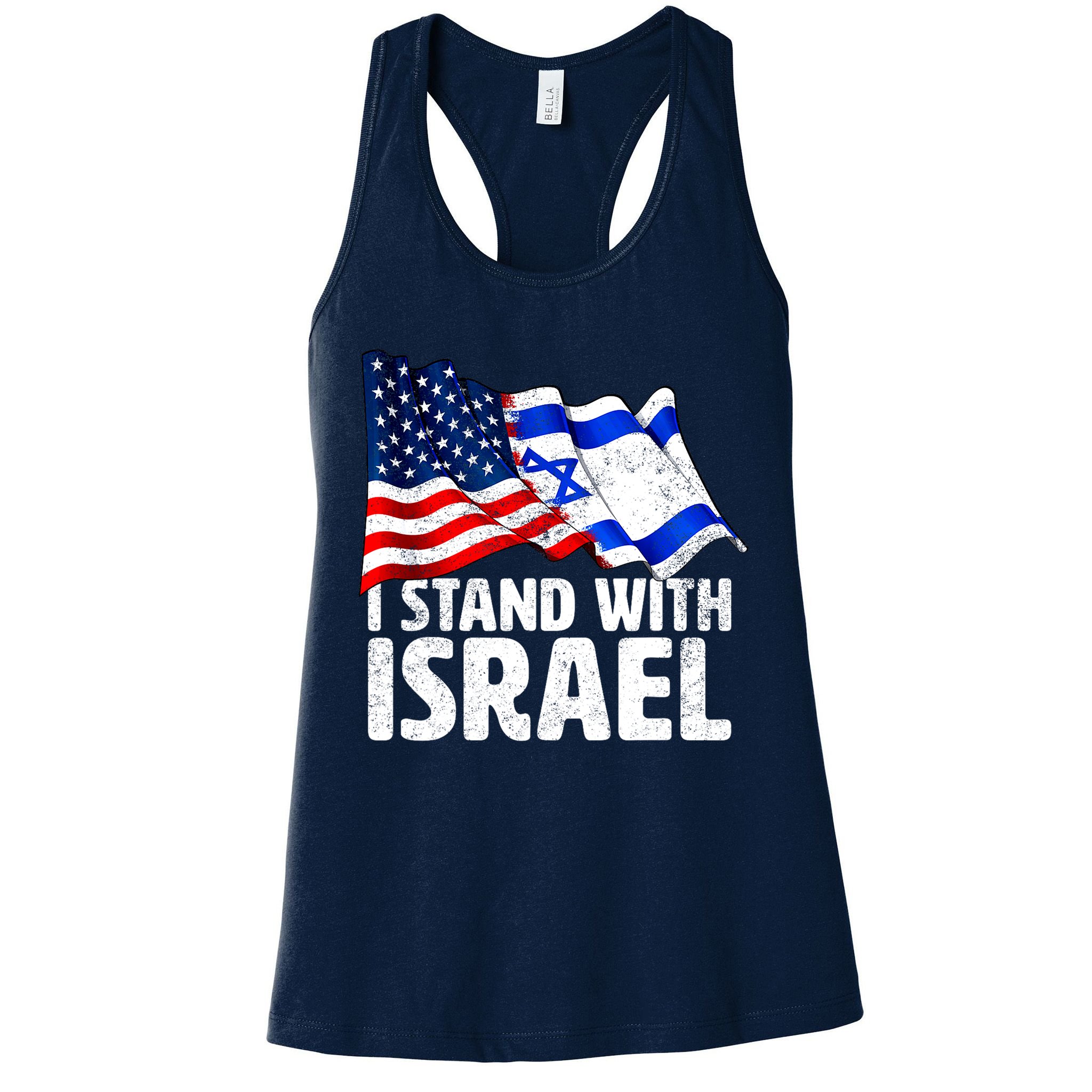 I Stand With Israel Israeli Pray For Israel Womens Tank Top