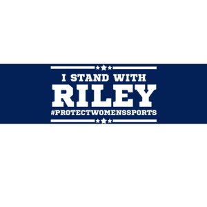 I Stand With Riley Gaines #ProtectWomensSports Bumper Sticker