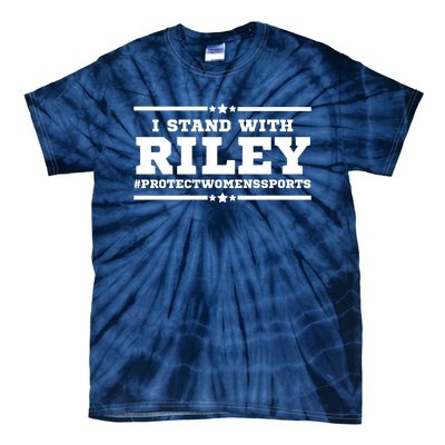 I Stand With Riley Gaines #ProtectWomensSports Tie-Dye T-Shirt