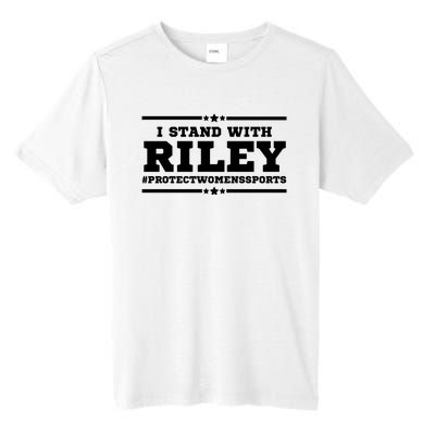 I Stand With Riley Gaines #ProtectWomensSports Tall Fusion ChromaSoft Performance T-Shirt