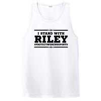 I Stand With Riley Gaines #ProtectWomensSports PosiCharge Competitor Tank