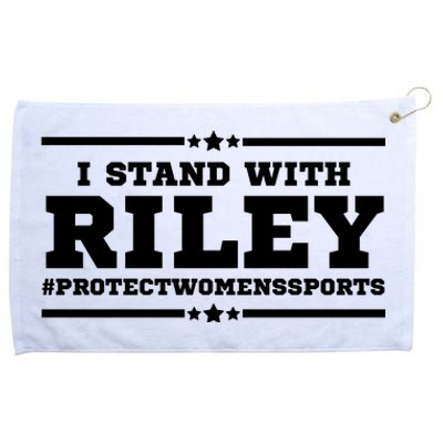 I Stand With Riley Gaines #ProtectWomensSports Grommeted Golf Towel