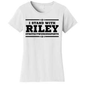 I Stand With Riley Gaines #ProtectWomensSports Women's T-Shirt