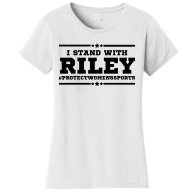 I Stand With Riley Gaines #ProtectWomensSports Women's T-Shirt