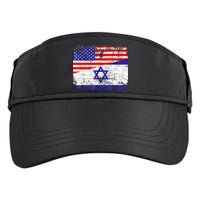 I Stand With Israel Pray For Israel Us Israel Flag Adult Drive Performance Visor