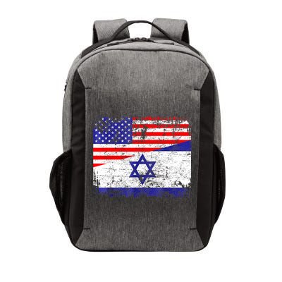 I Stand With Israel Pray For Israel Us Israel Flag Vector Backpack