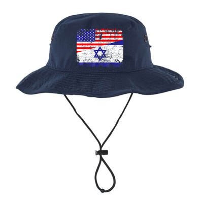 I Stand With Israel Pray For Israel Us Israel Flag Bucket Hat