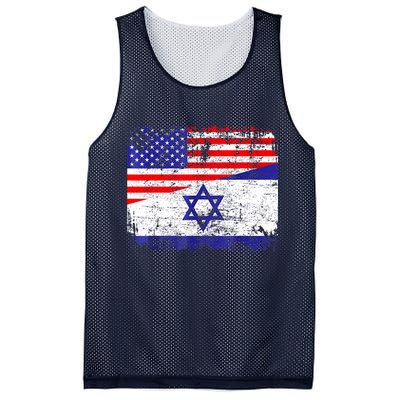 I Stand With Israel Pray For Israel Us Israel Flag Mesh Reversible Basketball Jersey Tank