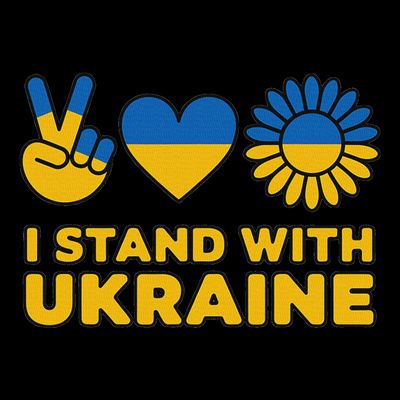 I Stand With Ukraine Save Free Support Ukraine Retro Vintage T-Shirt