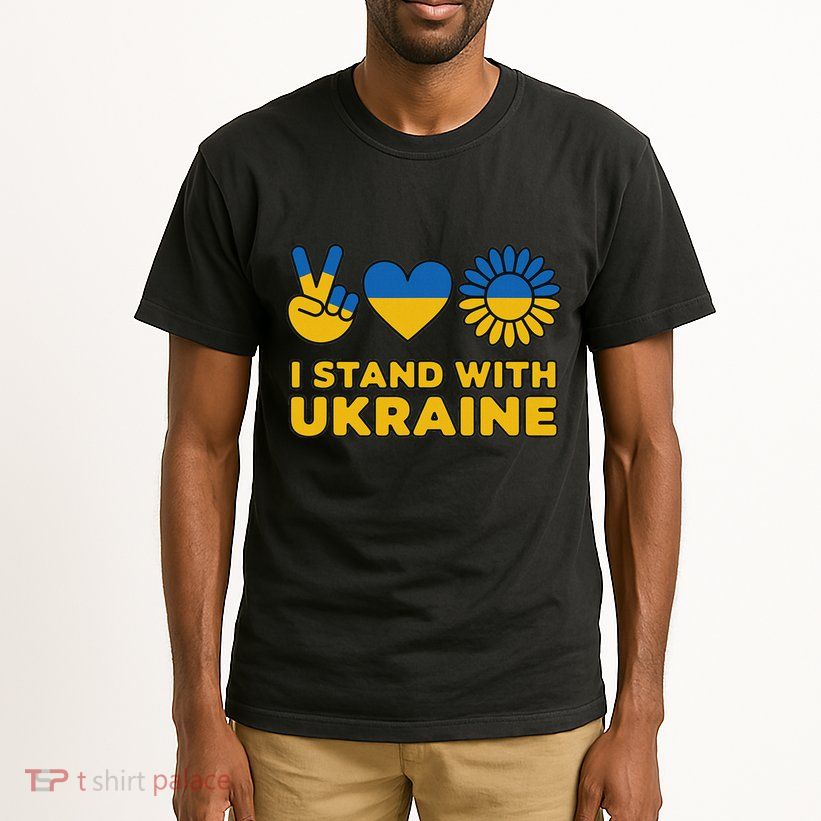 I Stand With Ukraine Save Free Support Ukraine Retro Vintage Tall T-Shirt