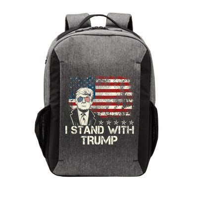 I Stand With Trump Pro Trump Supporter Free Trump Vector Backpack