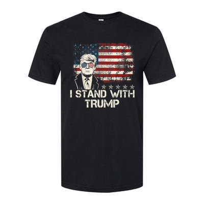 I Stand With Trump Pro Trump Supporter Free Trump Softstyle® CVC T-Shirt