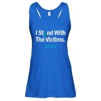 I Stand With The Victims Sexual Assault Awareness Cute Gift Ladies Essential Flowy Tank