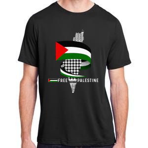 I Stand With Palestine For Their Freedom Free Palestine Adult ChromaSoft Performance T-Shirt