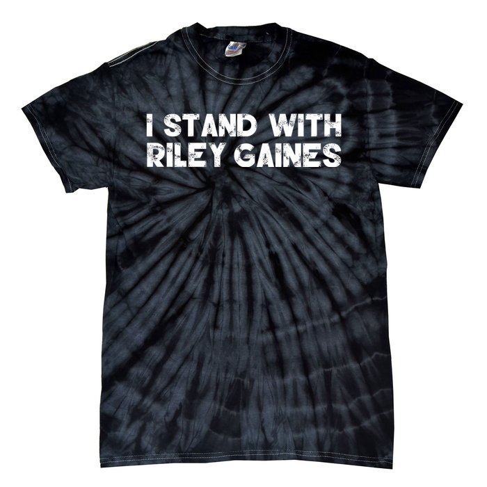 I Stand With Riley Gaines Tie-Dye T-Shirt