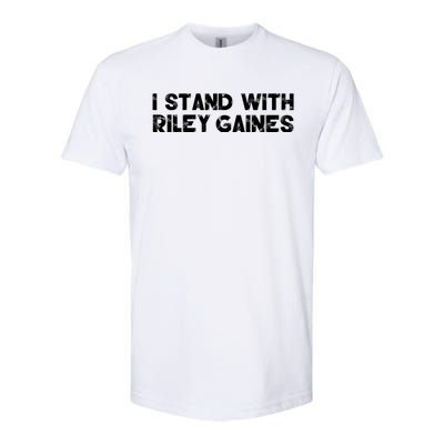 I Stand With Riley Gaines Softstyle CVC T-Shirt