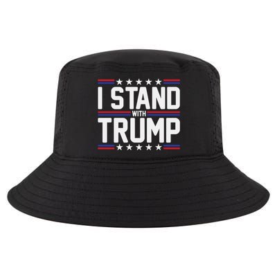I Stand With Trump Cool Comfort Performance Bucket Hat