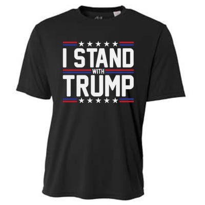 I Stand With Trump Cooling Performance Crew T-Shirt