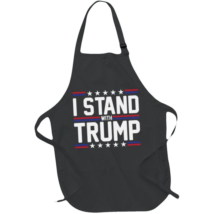 I Stand With Trump Apron