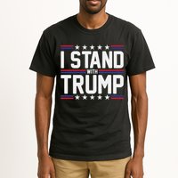 I Stand With Trump Tall T-Shirt