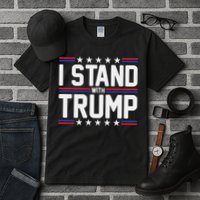 I Stand With Trump Tall T-Shirt